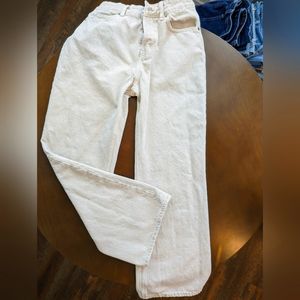 GUC H&M Cream Jeans Sz 6